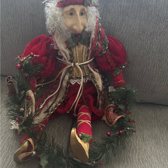 Mark Robert’s poseable Christmas elf